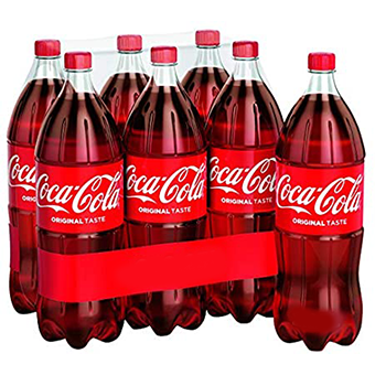 Coca Cola Bottles-6x2L02